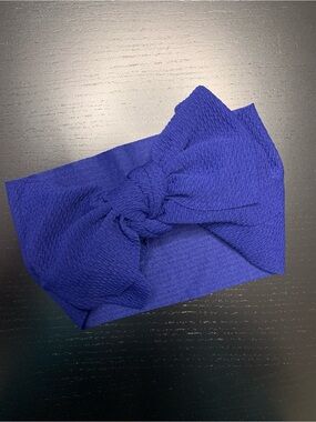 ⭐️2/$11.00⭐️ Large Royal Blue Bow Headband (7 Inch Bow)